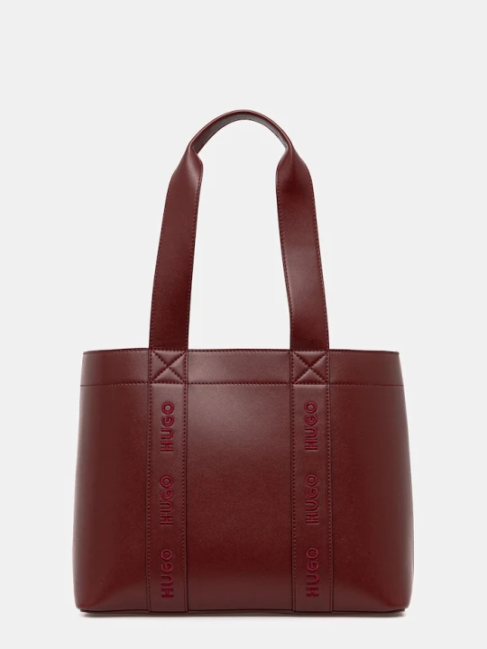 Zdjęcie produktu HUGO torebka Becky UP_Tote SM bordowy