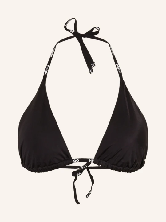 Zdjęcie produktu Hugo Trójkątny Stanik Bikini Pure schwarz CZARNY