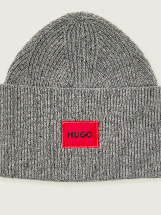 Zdjęcie produktu HUGO Wełniana czapka Xaff 6 szary