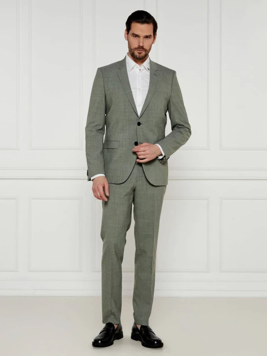 Zdjęcie produktu HUGO Wełniany garnitur Arti / Hesten232X | Extra slim fit szary