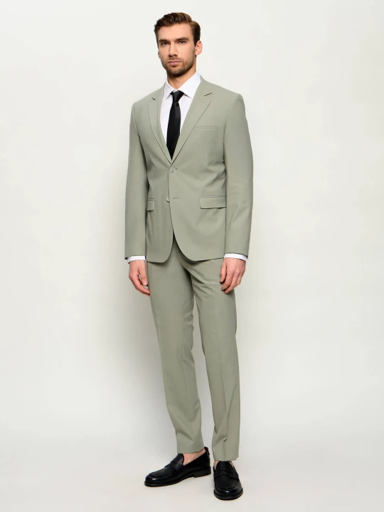 Zdjęcie produktu HUGO Wełniany garnitur Arti-Hesten253X | Extra slim fit zielony
