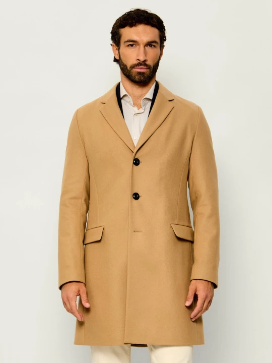 Zdjęcie produktu HUGO Wełniany płaszcz Migor2641 camel