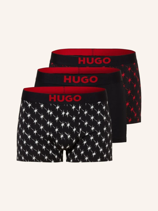 Zdjęcie produktu Hugo Zestaw 3 Par Bokserek rot