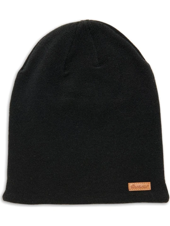 Zdjęcie produktu HULABALU Czapka beanie "Mick" w kolorze czarnym rozmiar: onesize