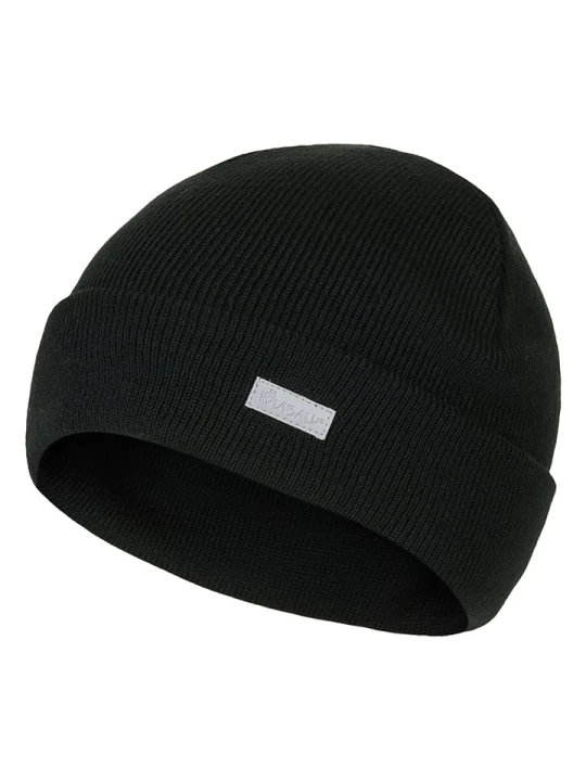 Zdjęcie produktu HULABALU Czapka beanie "Pil" w kolorze czarnym rozmiar: onesize
