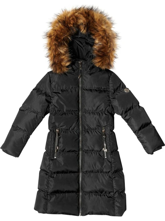 Zdjęcie produktu HULABALU Parka "Queens" w kolorze czarnym rozmiar: 110 / 116