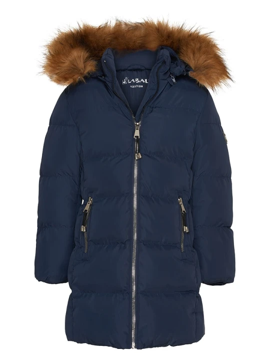 Zdjęcie produktu HULABALU Parka "Queens" w kolorze granatowym rozmiar: 110 / 116