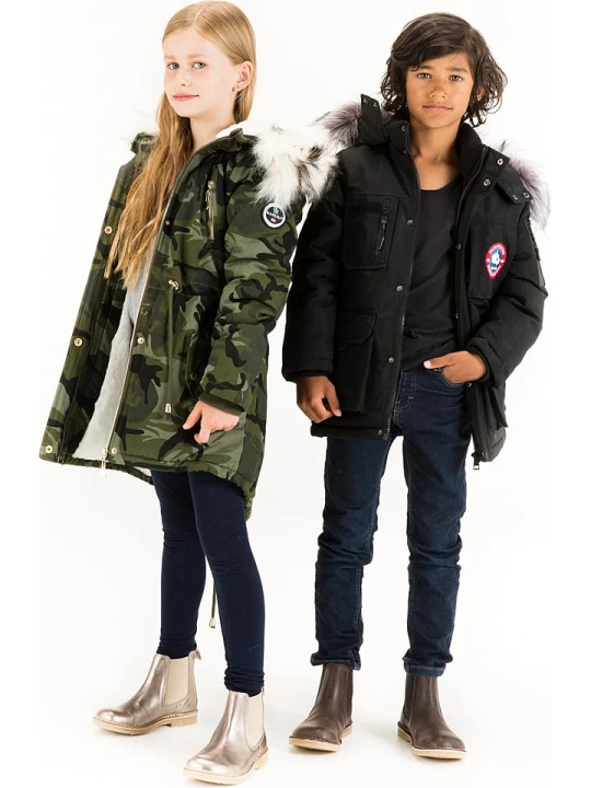 Zdjęcie produktu HULABALU Parka w kolorze czarnym rozmiar: 146 / 152