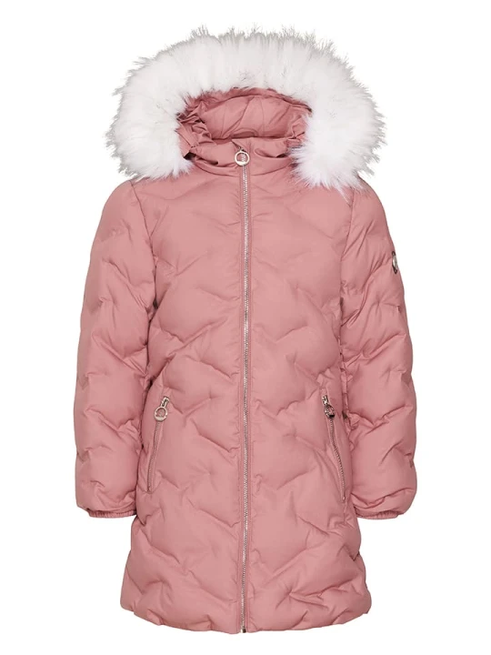 Zdjęcie produktu HULABALU Parka zimowa "Muse" w kolorze jasnoróżowym rozmiar: 122 / 128