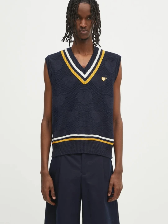 Zdjęcie produktu Human Made kamizelka lniana Heart Knit Vest