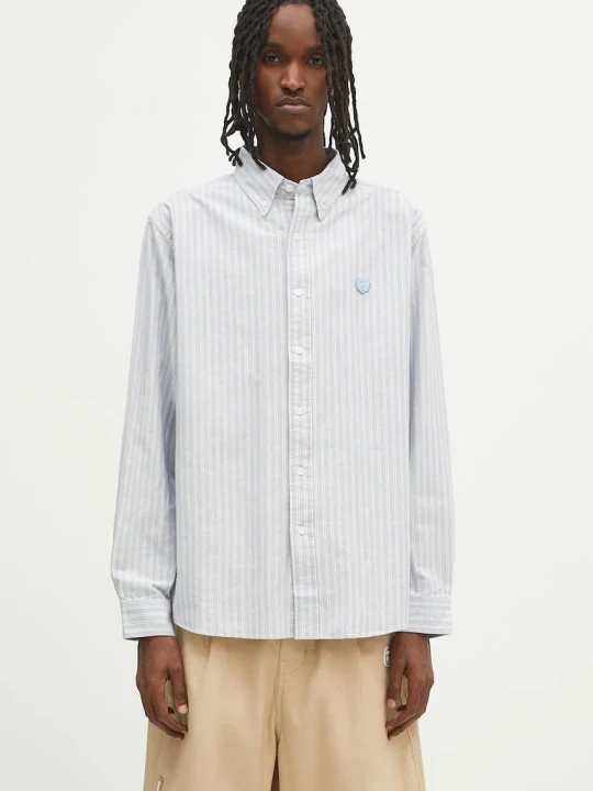 Zdjęcie produktu Human Made koszula bawełniana Striped Bd Shirt