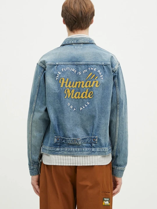 Zdjęcie produktu Human Made kurtka jeansowa Denim Work Jacket Future