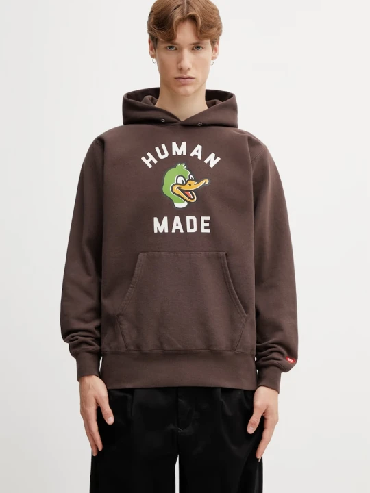 Zdjęcie produktu Human Made MENS KNITTED HOODIE bluza z kapturem męska bawełniana