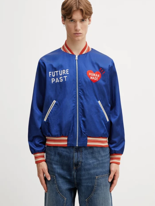 Zdjęcie produktu Human Made MENS WOVEN JACKET bomberka męska z bawełny