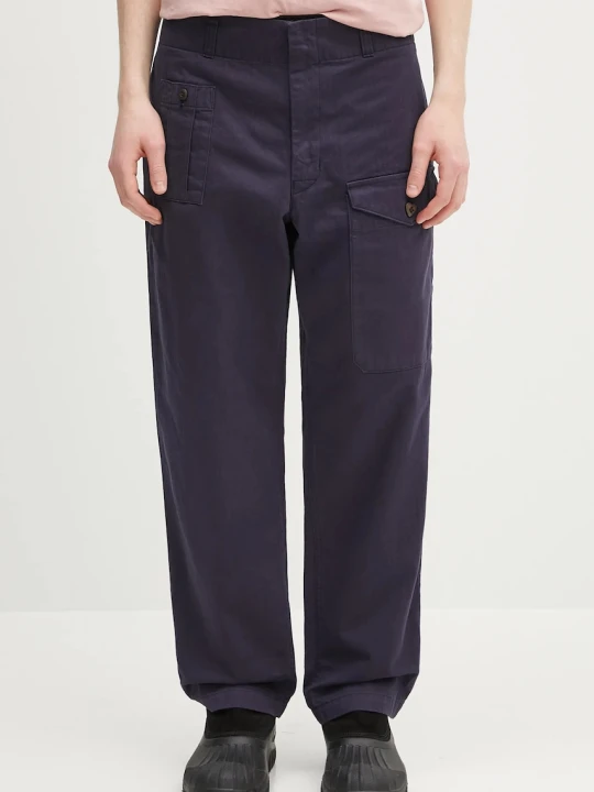 Zdjęcie produktu Human Made spodnie bawełniane Straight Cargo Pants