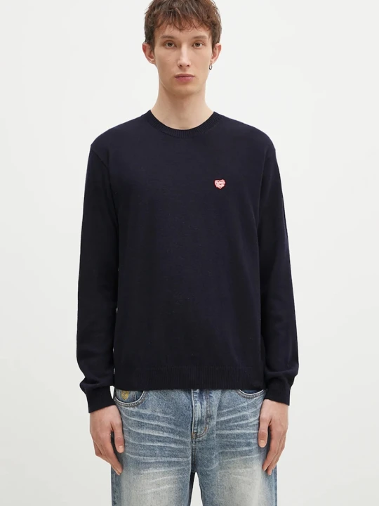 Zdjęcie produktu Human Made sweter wełniany Heart Badge Knit