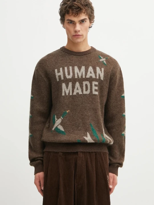 Zdjęcie produktu Human Made sweter z dodatkiem wełny GRAPHIC