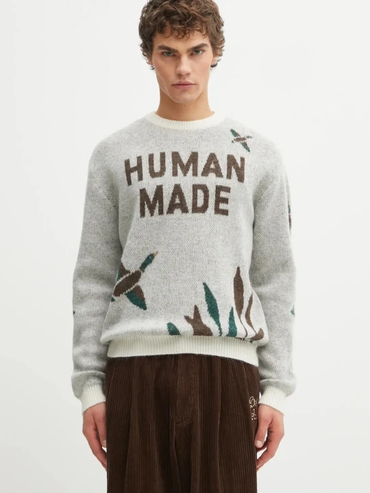Zdjęcie produktu Human Made sweter z dodatkiem wełny GRAPHIC