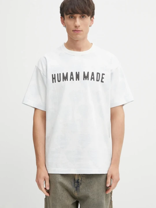 Zdjęcie produktu Human Made t-shirt bawełniany dwustronny Knitted