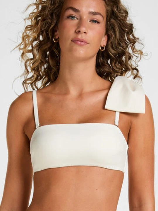 Zdjęcie produktu Hunkemöller Bandeau Bikini Top Como Biały