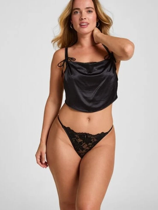 Zdjęcie produktu Hunkemöller Biustonosz Bez Wyściółki z Fiszbinami Viktoria Czarny