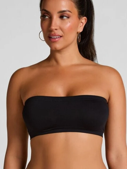 Zdjęcie produktu Hunkemöller Biustonosz bralette bandeau Dide Czarny