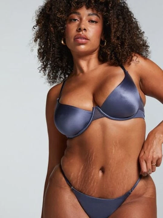 Zdjęcie produktu Hunkemöller Biustonosz nieusztywniany z fiszbinami Blaze Szary