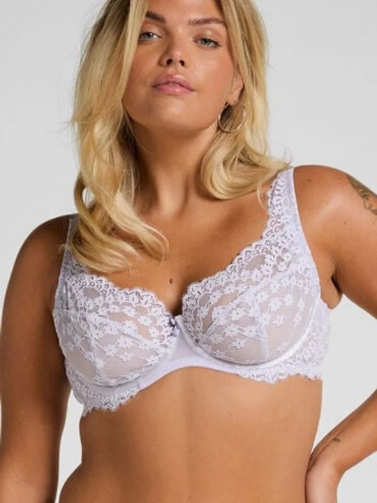 Zdjęcie produktu Hunkemöller Biustonosz nieusztywniany z fiszbinami Daisy Fioletowy