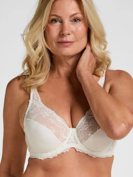 Zdjęcie produktu Hunkemöller Biustonosz nieusztywniany z fiszbinami Diva Biały