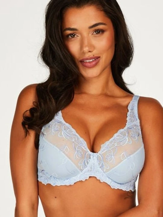 Zdjęcie produktu Hunkemöller Biustonosz nieusztywniany z fiszbinami Diva Niebieski