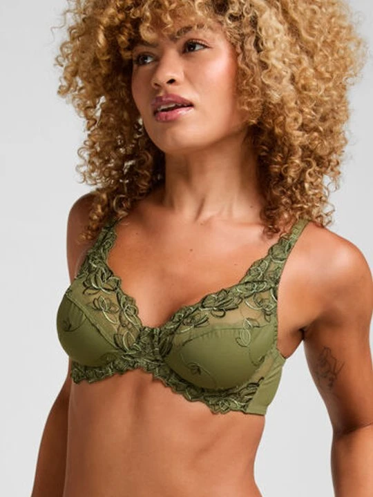 Zdjęcie produktu Hunkemöller Biustonosz nieusztywniany z fiszbinami Diva Zielony