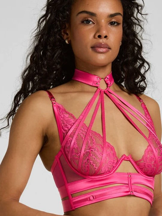 Zdjęcie produktu Hunkemöller Biustonosz nieusztywniany z fiszbinami Emmeline Różowy