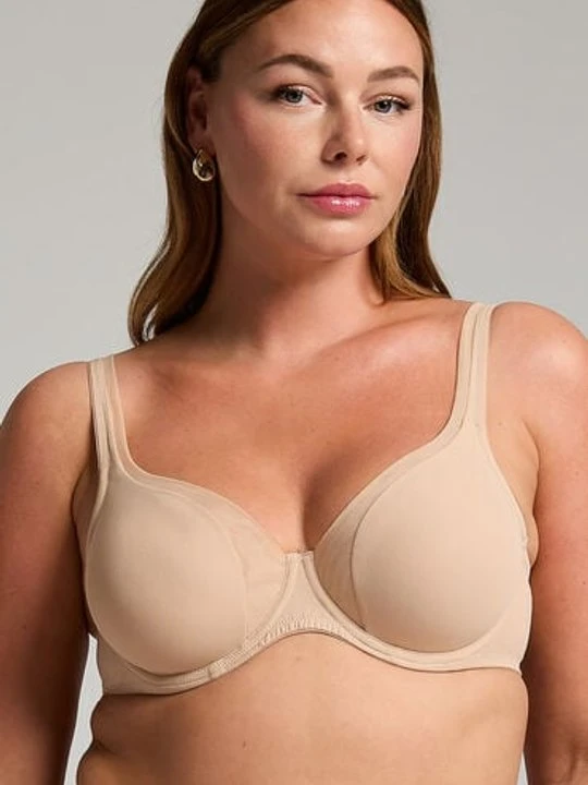 Zdjęcie produktu Hunkemöller Biustonosz nieusztywniany z fiszbinami Mesh Beżowy