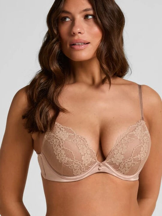 Zdjęcie produktu Hunkemöller Biustonosz push-up Laila Brązowy