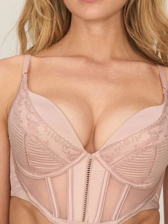Zdjęcie produktu Hunkemöller Biustonosz typu push-up Brigitte Różowy