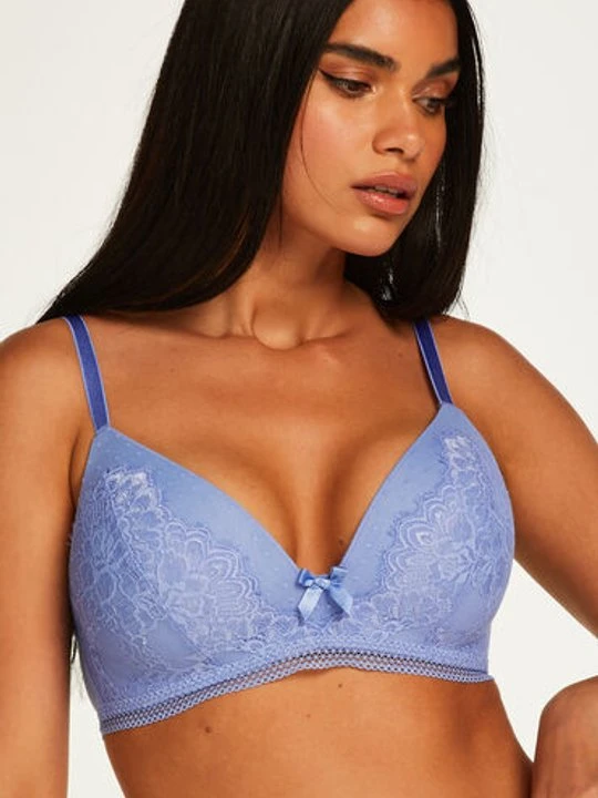 Zdjęcie produktu Hunkemöller Biustonosz usztywniany bez fiszbin Bessie Niebieski