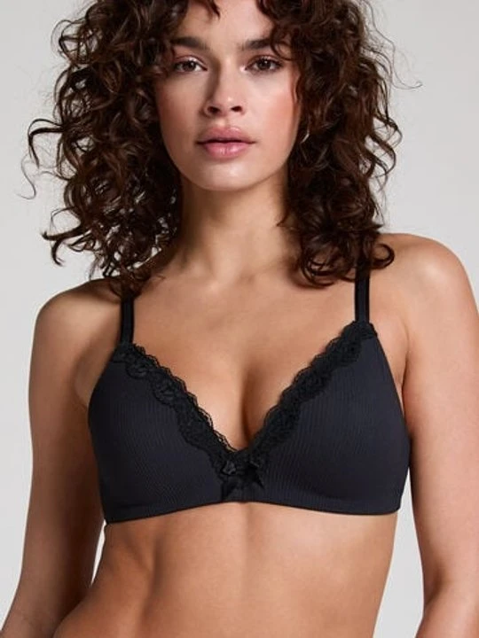 Zdjęcie produktu Hunkemöller Biustonosz usztywniany bez fiszbin Lola Czarny