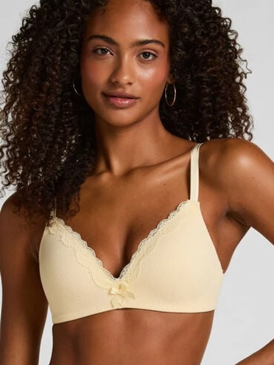 Zdjęcie produktu Hunkemöller Biustonosz usztywniany bez fiszbin Lola Żółty