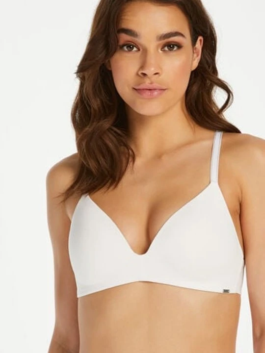Zdjęcie produktu Hunkemöller Biustonosz usztywniany bez fiszbin Mona Biały