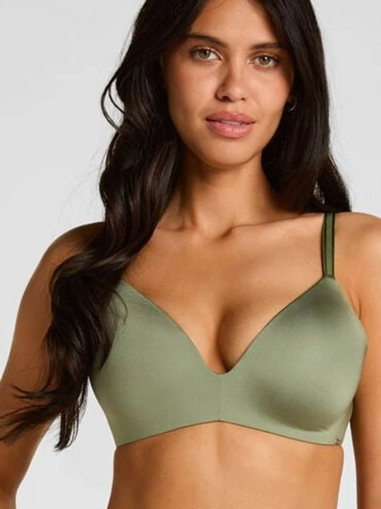 Zdjęcie produktu Hunkemöller Biustonosz usztywniany bez fiszbin Mona Zielony