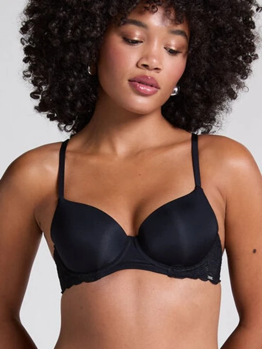 Zdjęcie produktu Hunkemöller Biustonosz usztywniany z fiszbinami Angie Czarny