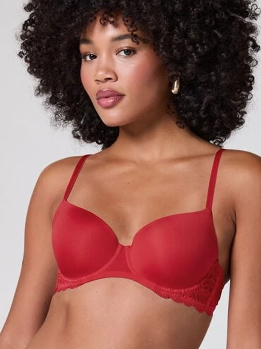 Zdjęcie produktu Hunkemöller Biustonosz usztywniany z fiszbinami Angie Czerwony