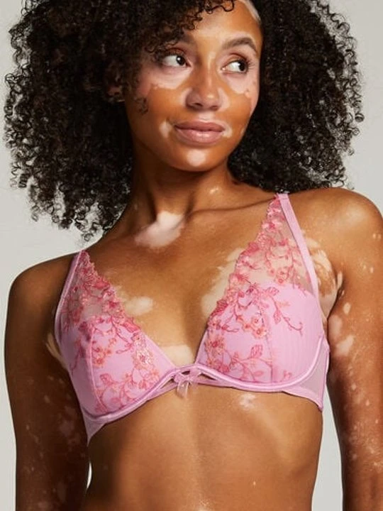 Zdjęcie produktu Hunkemöller Biustonosz usztywniany z fiszbinami Lillia Różowy