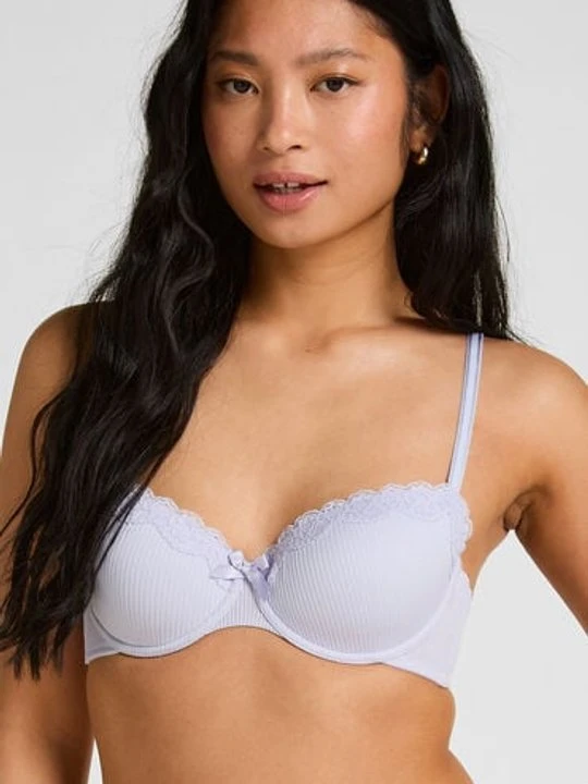 Zdjęcie produktu Hunkemöller Biustonosz usztywniany z fiszbinami Lola Fioletowy
