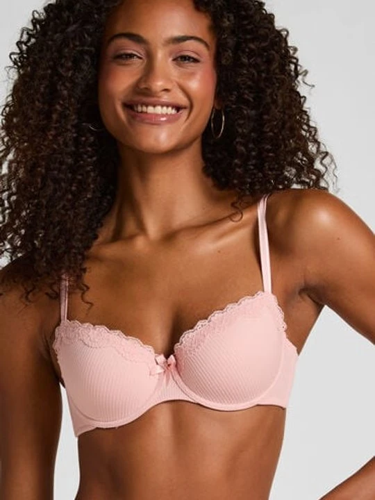 Zdjęcie produktu Hunkemöller Biustonosz usztywniany z fiszbinami Lola Różowy