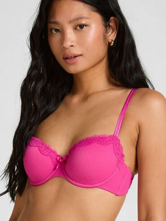 Zdjęcie produktu Hunkemöller Biustonosz usztywniany z fiszbinami Lola Różowy