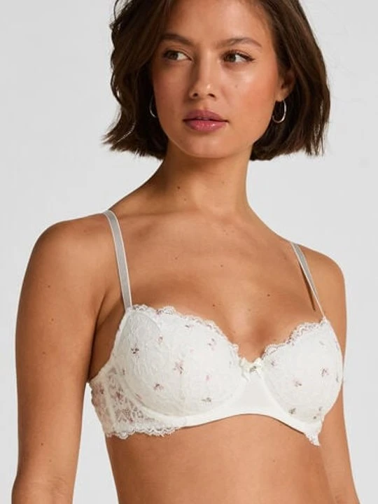 Zdjęcie produktu Hunkemöller Biustonosz usztywniany z fiszbinami Marine Biały
