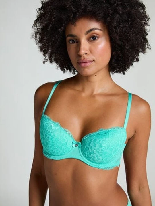 Zdjęcie produktu Hunkemöller Biustonosz usztywniany z fiszbinami Marine Zielony