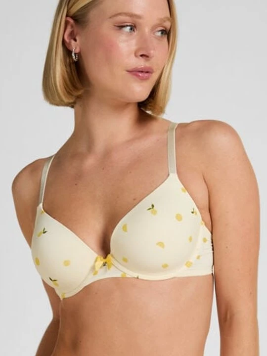 Zdjęcie produktu Hunkemöller Biustonosz usztywniany z fiszbinami Plunge Biały