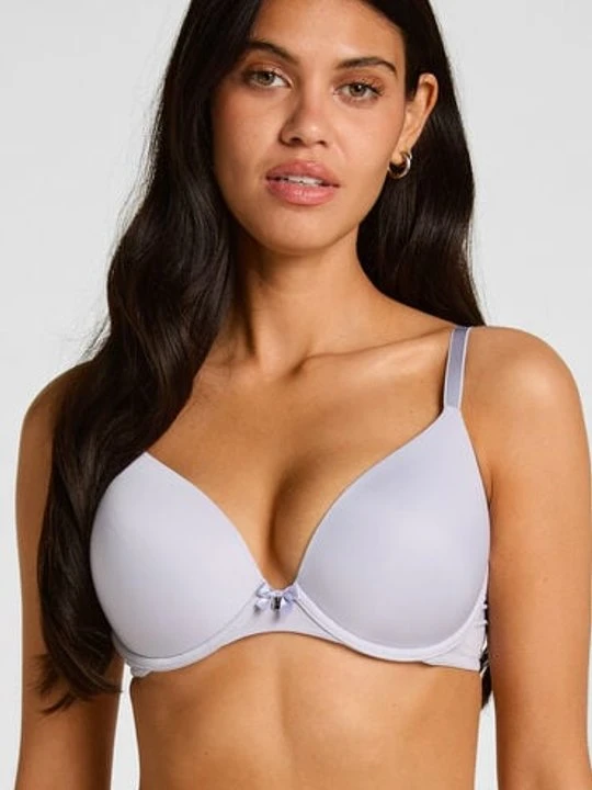 Zdjęcie produktu Hunkemöller Biustonosz usztywniany z fiszbinami Plunge Fioletowy